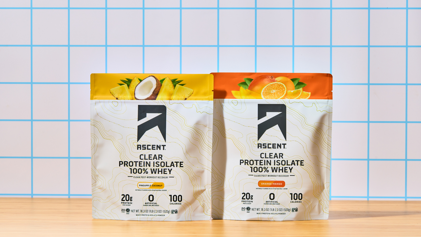 Ascent Launches Revolutionary Clear Whey Protein Isolate